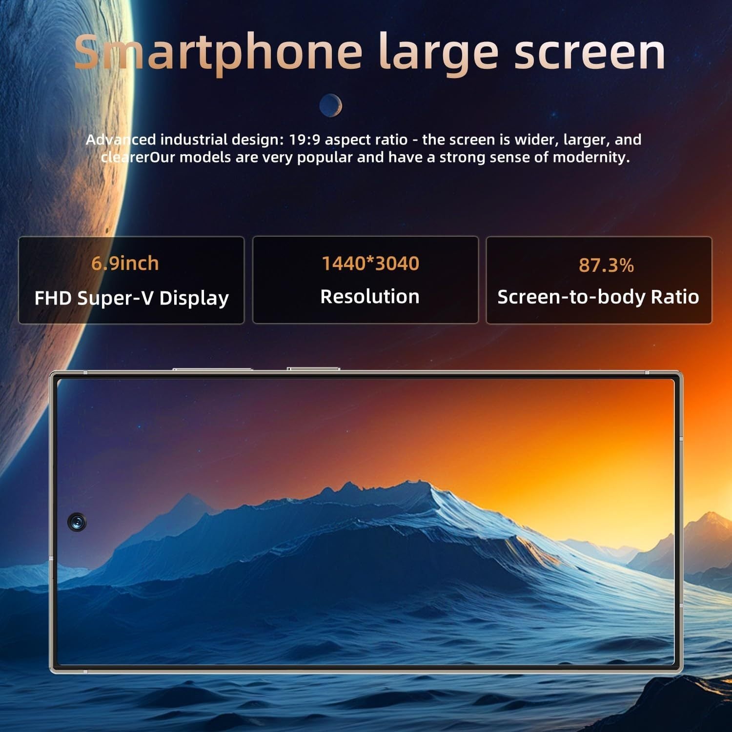 S25 Ultra Handy 5G entsperrtes Telefon, Smartphone mit Werkzeugstift